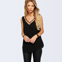Sleeveless Women Tops Blouse