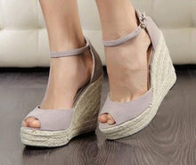 Superior QualitySummer style comfortable Bohemian Wedges Women sandals for Lady shoes high platform open toe flip flops Plus