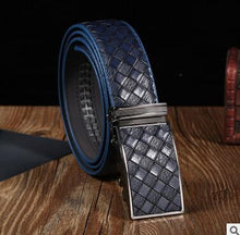 Men's Faux Leather Automatic Buckle Belts