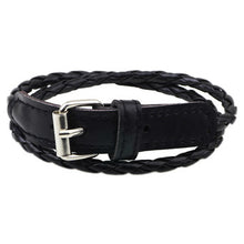 European&American Genuine leather bracelets for women Vintage belt buckle bangles Fashion bracciali New pulseras mujer QN2161
