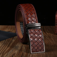 Men's Faux Leather Automatic Buckle Belts