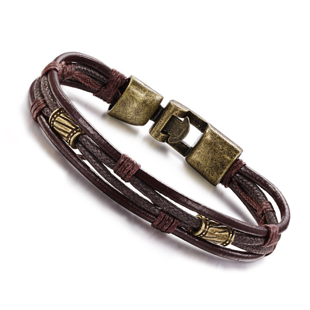 Retro Men's Chain & Link Bracelets