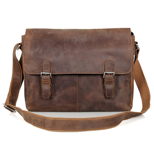 Vintage Travelling/Work Leather Bag